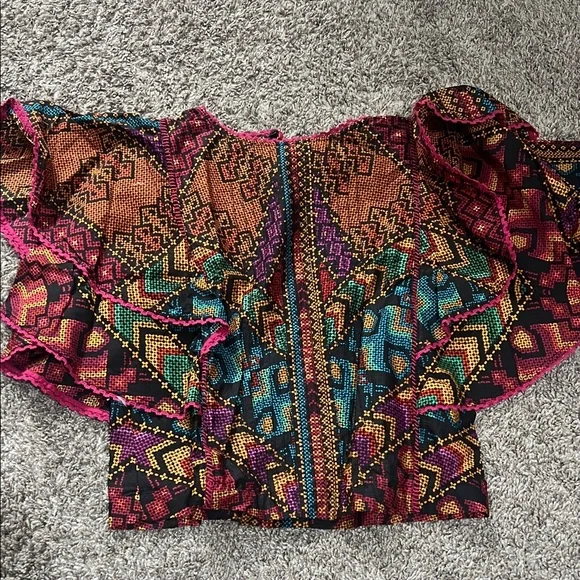 FARM Rio Multicolor Patterned Top - Picture 2 of 4